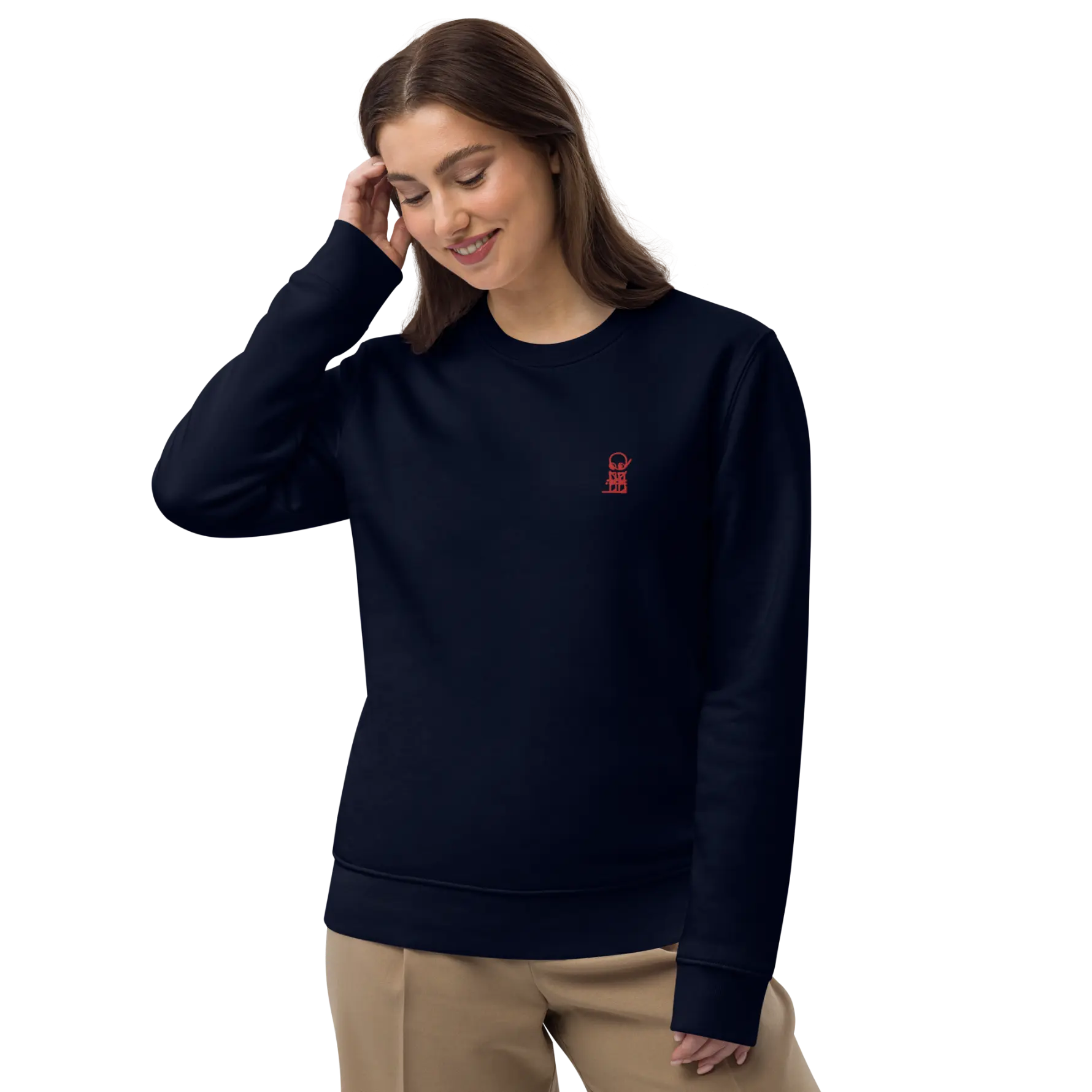 unisex-eco-sweatshirt-french-navy-front-656d40247a8b7