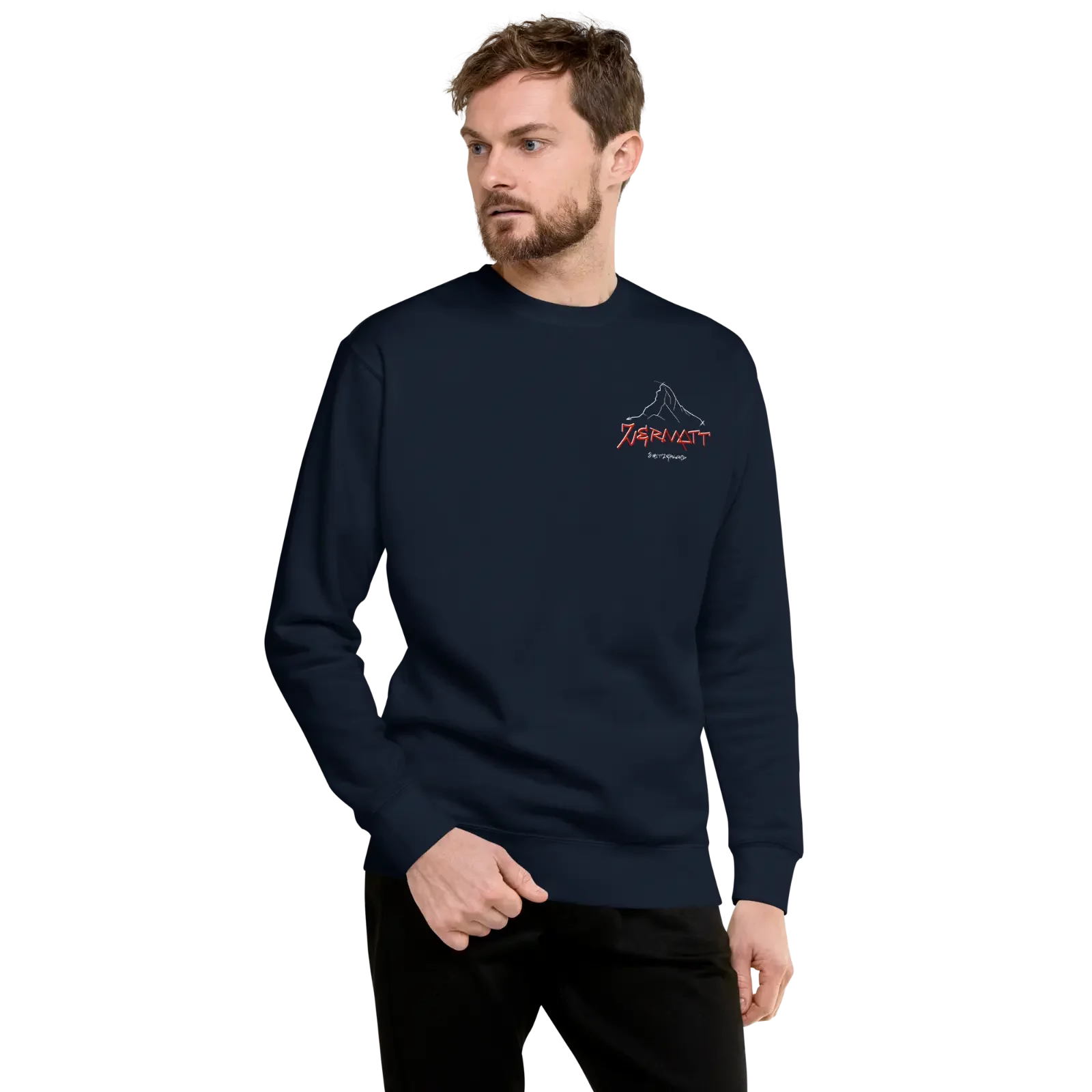 unisex-premium-sweatshirt-navy-blazer-front-6567242f3b51c